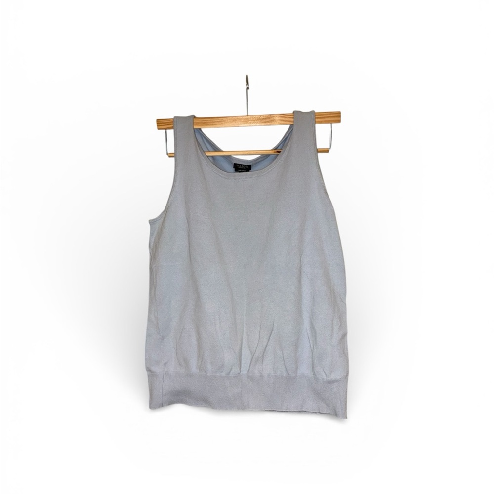 Women's Blue Sleeveless Top